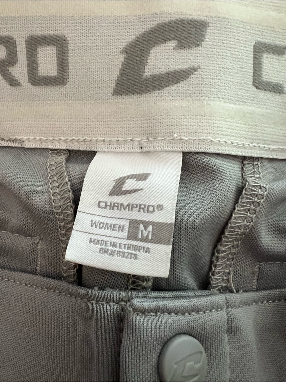 Champion Women Gray Softball Pants